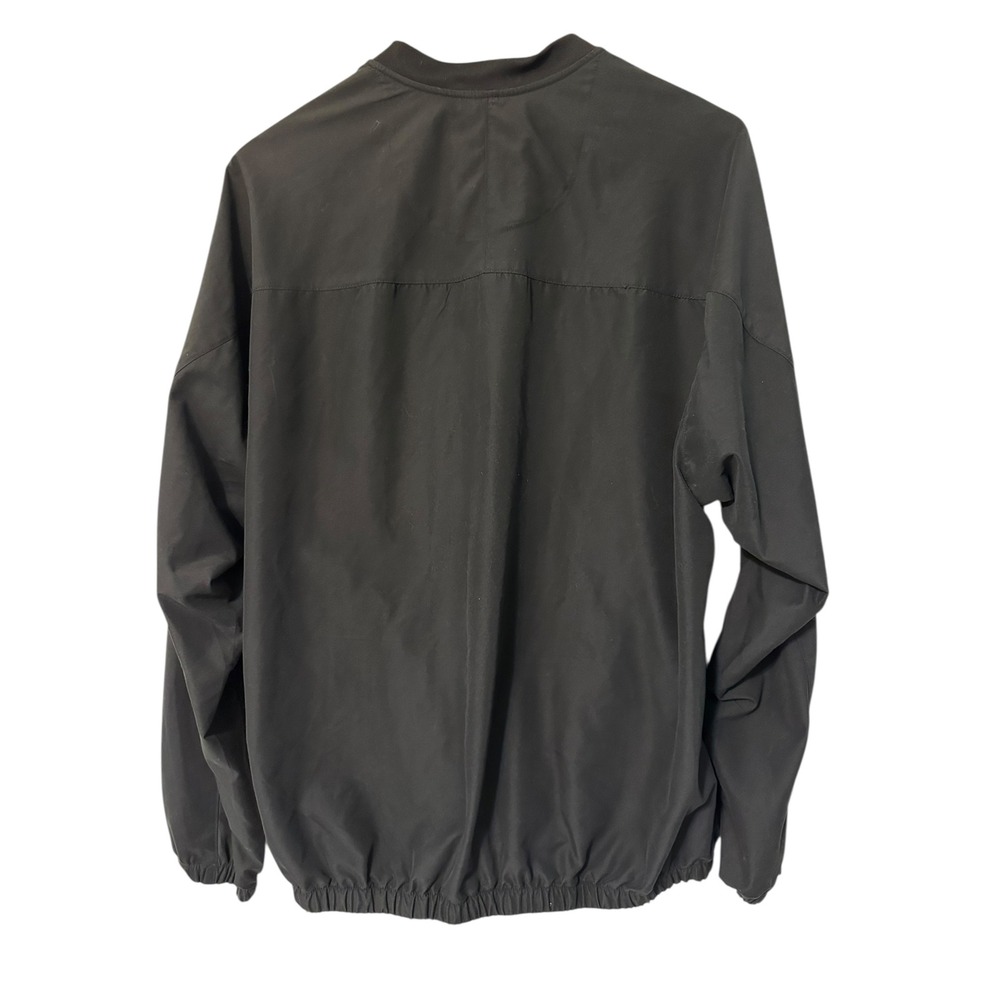 FootJoy Golf Pullover Jacket‎ Mens M Black Windbreaker V Neck Lightweight - Picture 7 of 8